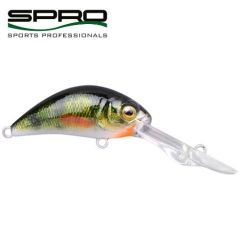 Vobler Spro Ikiru DD Baby Crank 4cm/3g Green Perch