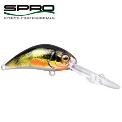 Vobler Spro Ikiru DD Baby Crank 4cm/3g Chrome Yellow Perch