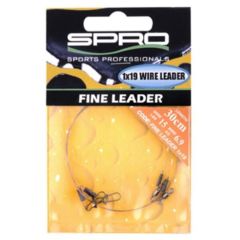 Strune Spro Fine Leader 1x19 25cm/10kg