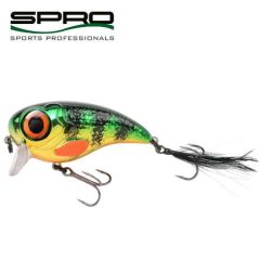 Vobler Spro Fat Iris Slow Floating 6cm/17g, culoare Chrome Perch