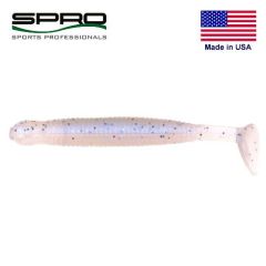 Shad Spro Arrow Tail 8cm, culoare Electric Ghost