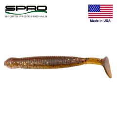 Shad Spro Arrow Tail 8cm, culoare Dirty Gold
