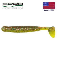 Shad Spro Arrow Tail 8cm, culoare Passion Kiwi