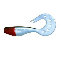 Shad Delalande Sandra 9cm, culoare Pearl Black Red Head