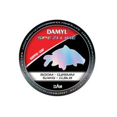 Fir monofilament D.A.M Damyl Spezi Line Carp 0.30mm/7.6kg/400m