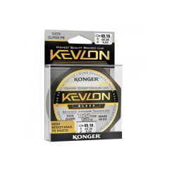 Fir textil Konger Kevlon X4 Black 0.06mm/4kg/150m