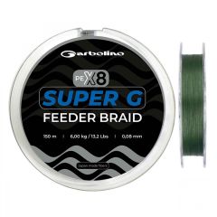 Fir Textil Garbolino Super G Feeder Braid 0.08mm/6.00kg/150m