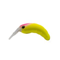 Vobler Colmic Herakles Moth 28F 2.8cm/1.5g, culoare Chartreuse Pink Head