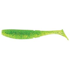 Shad Sakura Slit Shad Evo 5cm, culoare 055 Ghost Lime Chart