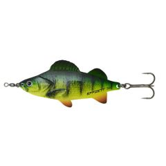 Lingura Oscilanta DAM Effzett Perch Spoons, 17g, Culoare Fire Perch UV