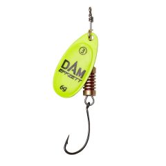 Lingura Rotativa DAM Effzett Spinner With Single Hook, 6g, Culoare Yellow