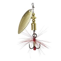 Lingura Rotativa DAM Effzett UV-Spinners, 6g, Culoare Gold