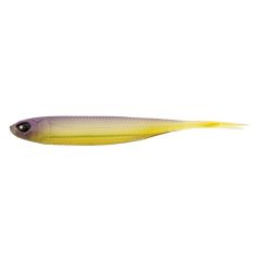 Shad Lucky John 3D Makora Split Tail 7.6cm, culoare 004 - 7buc/plic