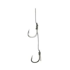 Carlige legate UniCat Hair Rig 6/0, 105kg, 120cm