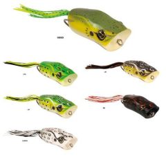 Rapture Pop Frog 6cm/15g, culoare Leopard Fluo Green