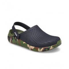 Papuci Crocs LiteRide Classic Printed Camo Clog, marime 42-43