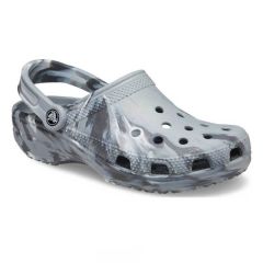 Papuci Crocs Classic Marbled Clog Grey, marime 42-43