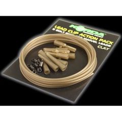 Korda Lead Clip Action Pack - Gravel