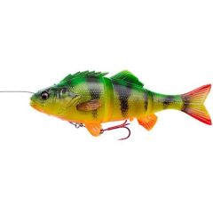 Shad Savage Gear 4D Line Thru Perch  17cm, culoare Firetiger