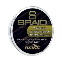 Fir textil Nevis S Braid Camo, 0.12mm/9.25kg/15m