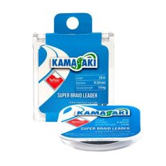 Fir textil Kamasaki Super Braid Leader 0.16mm/12.6kg/10m