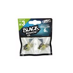 Jig Head Fiiish Black Minnow Shallow 6g