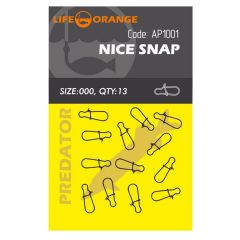 Agrafe Orange Nice Snap Nr.000 Black