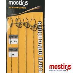 Carlige legate Mostiro Feeder Maggot Clip Nr.12/10lbs