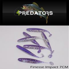 Shad 4Predators Finesse Impact Standard 7cm, culoare S029