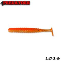 Shad 4Predators Worm Shad Laminat 8cm, culoare 016 - 6 buc/plic