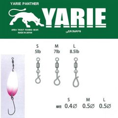 Agrafe + Varteje Yarie-Jespa Rolling Swivel-Snap Ring S 5lb