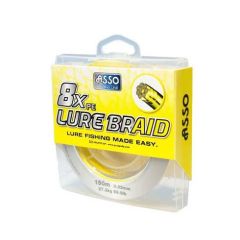 Fir textil Asso 8XPE Lure Braid 0.16mm/11.8kg/150m