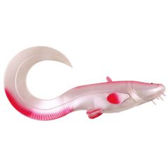 Shad D.A.M Effzett Catfish Curl Tail 20cm, culoare Albino