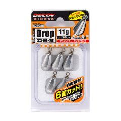 Plumb Drop Shot Decoy DS-8 Sinker Type Drop 11g