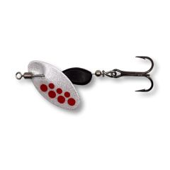 Lingura rotativa Bertilure Axat Pro Silver Micro1 2.9g, Pearl Trout, culoare Negru