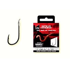 Carlige legate DAM Spezi Hooks Worms 0.22mm/60cm/nr.6