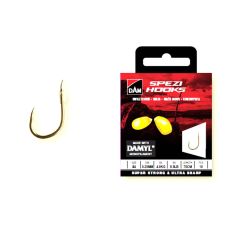 Carlige legate DAM Spezi Hooks Corn 0.22mm/70cm/nr.6