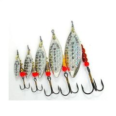 Rotativa Mepps Aglia Long, marimea 2, Rainbo Silver, 7.0g