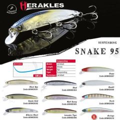 Vobler Colmic Herakles Snake 95SP 9.5cm/9g, culoare Alburno Ghost