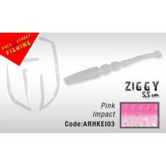 Shad Colmic Herakles Ziggy Shad 5.5cm Pink Impact