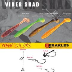 Shad Colmic Herakles Viber Shad 7.6cm Citrus