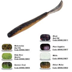 Grub Colmic Herakles Leftail Worm 12cm Shiner Melon