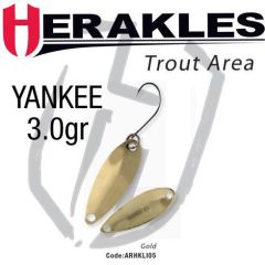 Lingura oscilanta Colmic Herakles Yankee 3g, culoare Gold