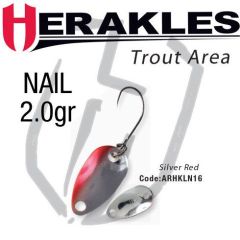 Lingura oscilanta Colmic Herakles Nail 2.0g, culoare Silver Red