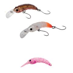 Vobler Herakles Moth Sinking 3.7cm, culoare Lady Killer Glow