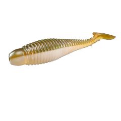 Shad Lunker City Grubster 5cm, culoare Arkansas Shiner