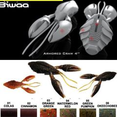 Creature Bait Biwaa Armored Craw 10cm, culoare 06 Okeechobee