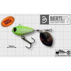 Spinnertail Bertilure Skeletonik Pro Olympic Nr.2 18g, culoare White-Chartreuse