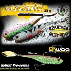 Shad Biwaa Divinator Medium 18cm/35g, culoare Atomik