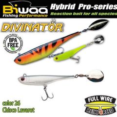 Shad Biwaa Divinator Mini 9.5cm/9g, culoare Chisco Lavaret